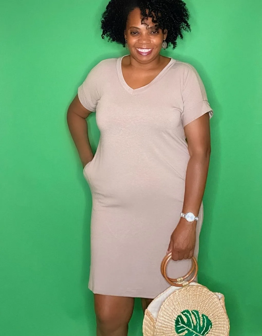 The Weekend Dress Ash Mocha