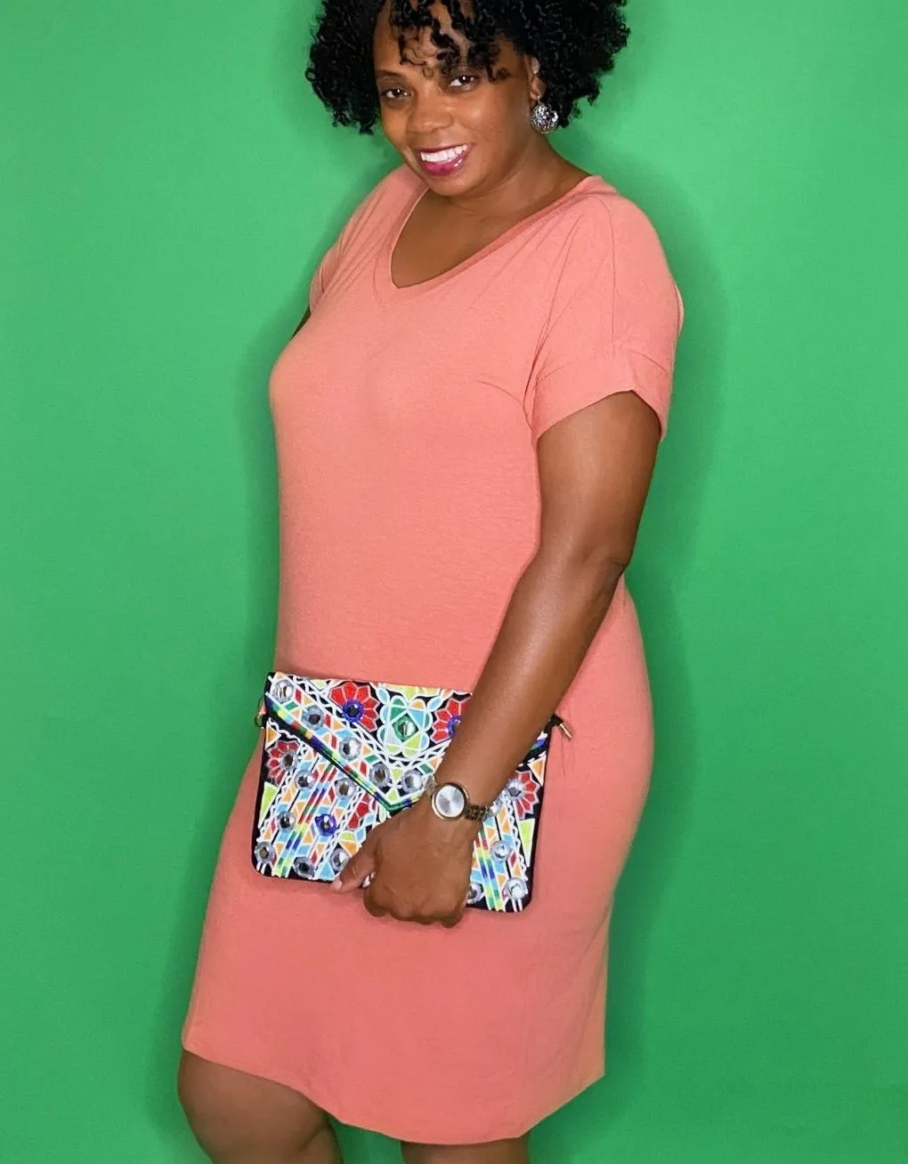 The Weekend Dress Ash Rose