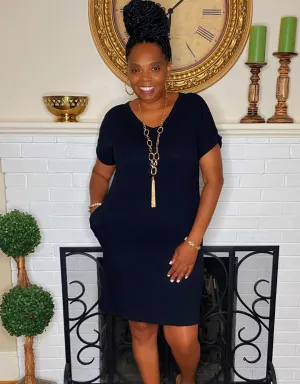 The Weekend Dress Black