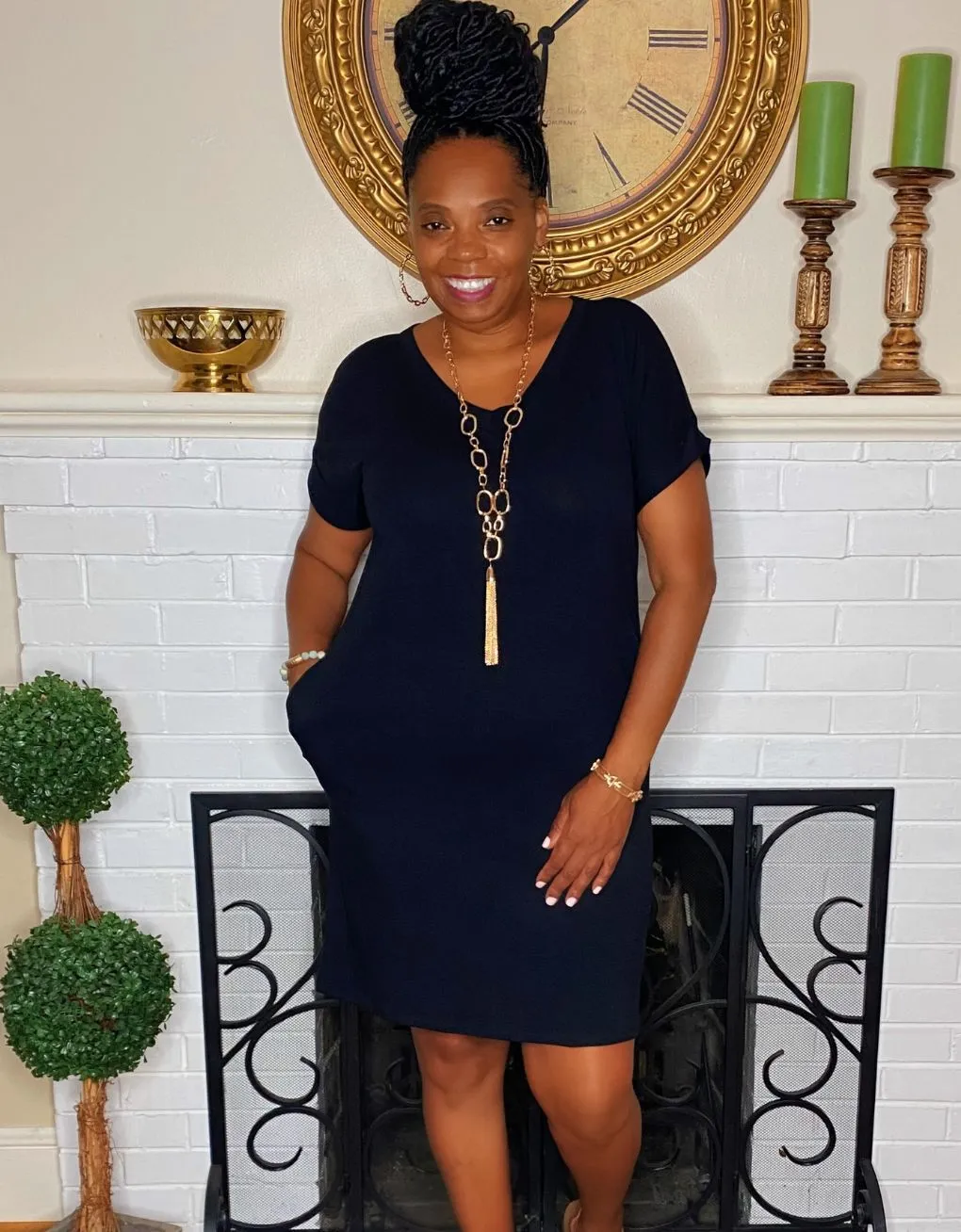 The Weekend Dress Black