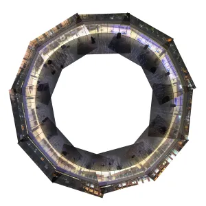 Theresa Sterner   Zachary Trow, "Sunken Garden Circle: Weekend Night"
