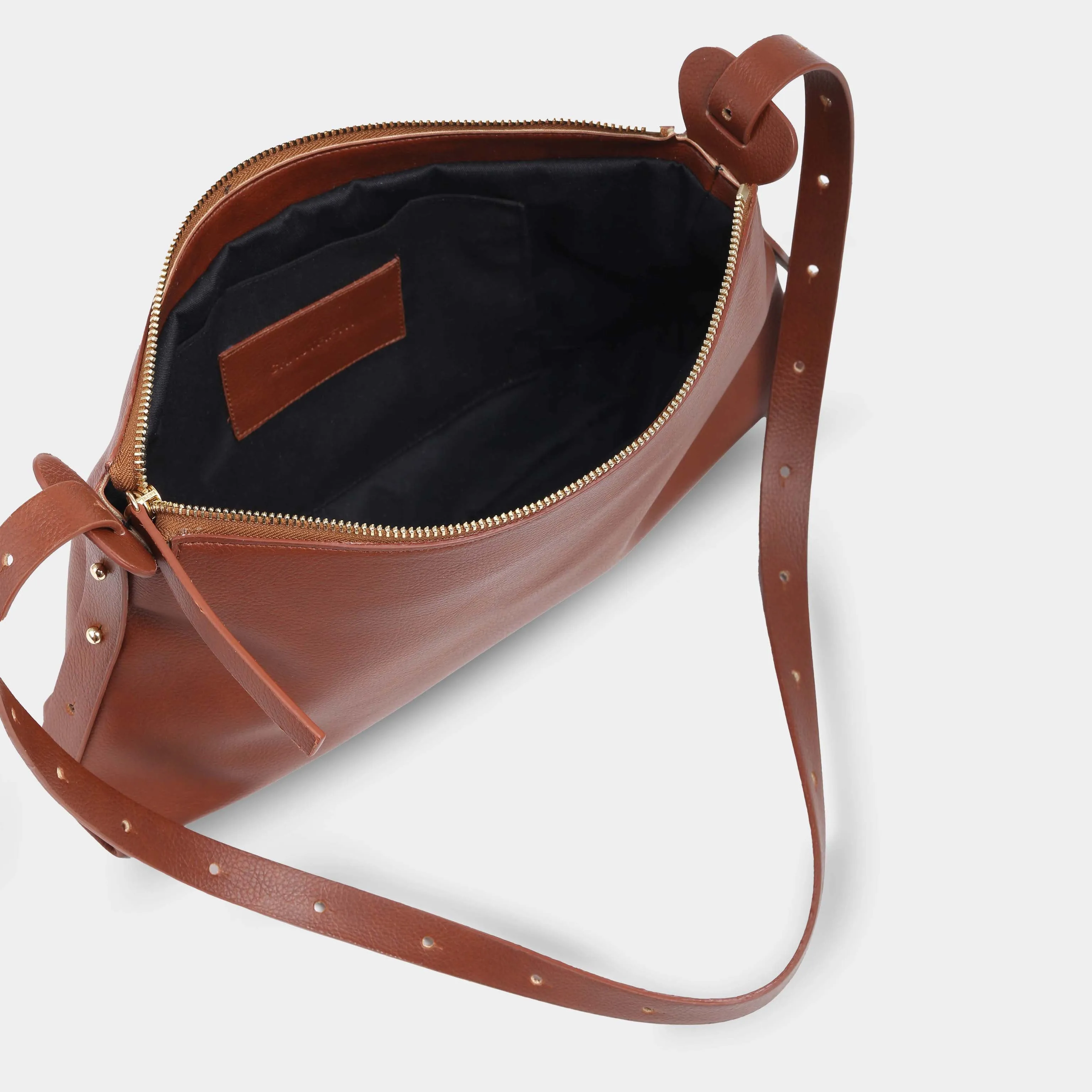 Túi xách M BAG màu xanh da trời (lớn)