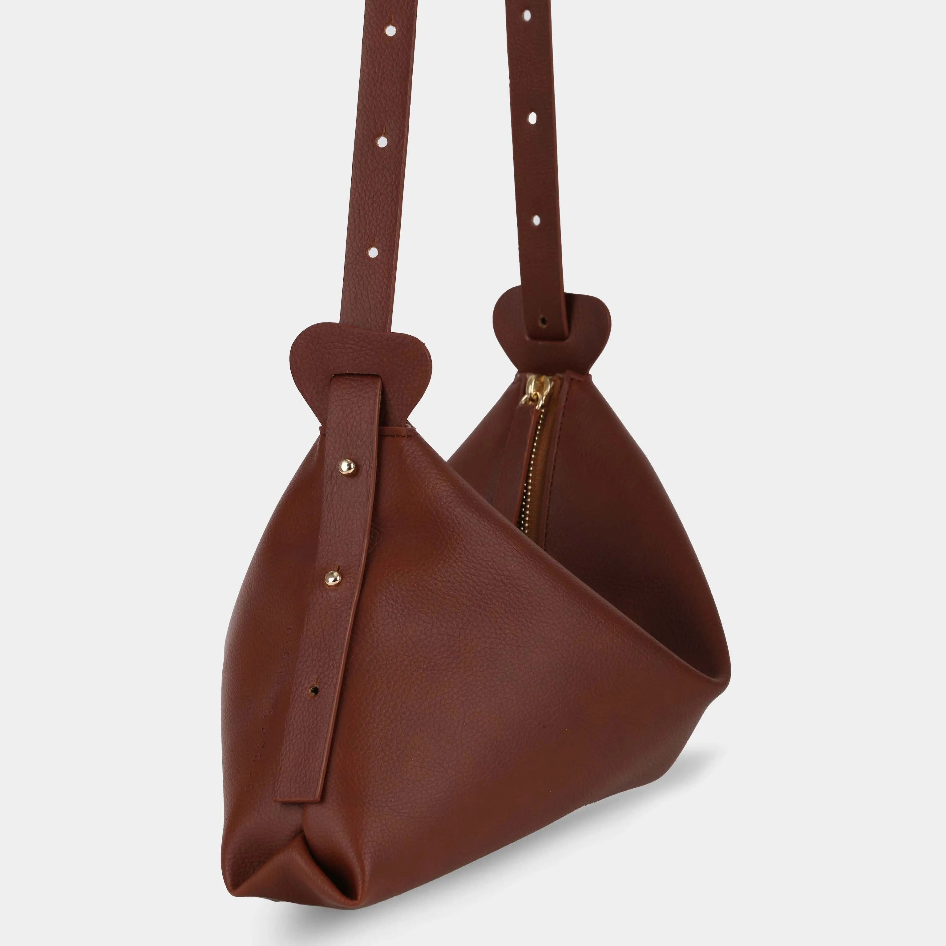 Túi xách M BAG màu xanh da trời (lớn)