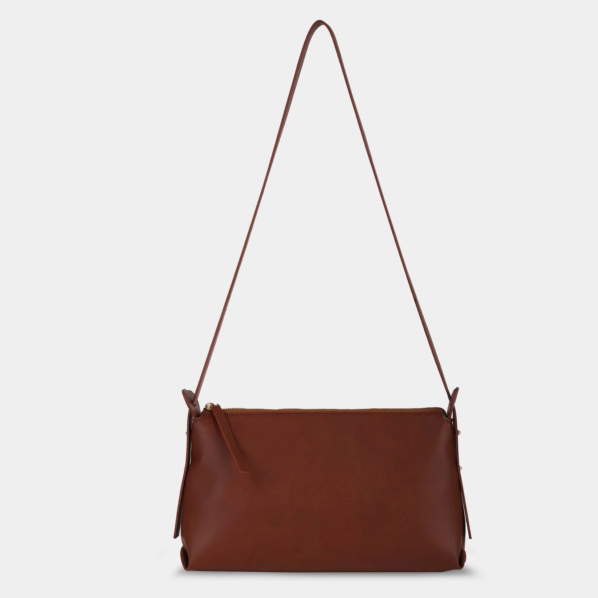 Túi xách M BAG màu xanh da trời (lớn)
