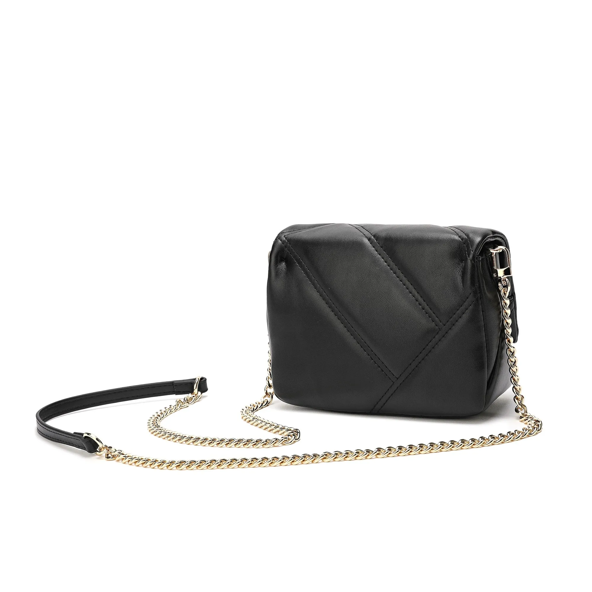 Tiffany & Fred Quilted Sheepskin Leather Crossbody