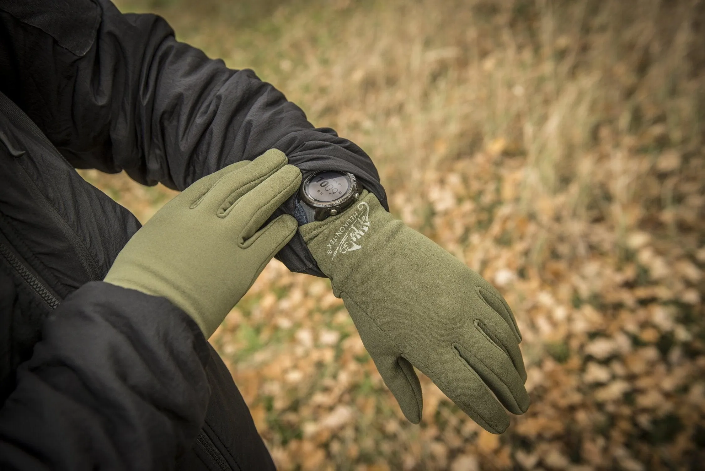 Trekker Outback Gloves - Olive Green