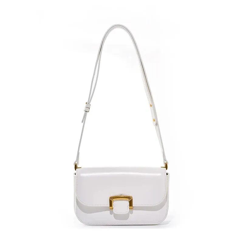 Trendy Genuine Leather Small Crossbody Shoulder Bag