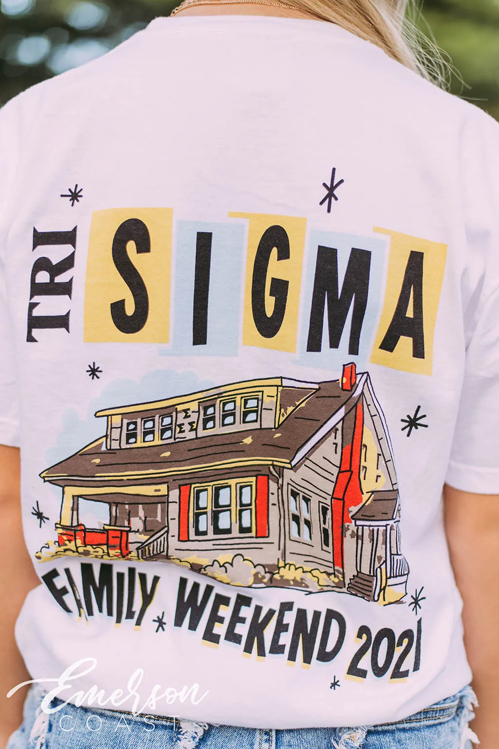 Tri Sigma Family Weekend Tee