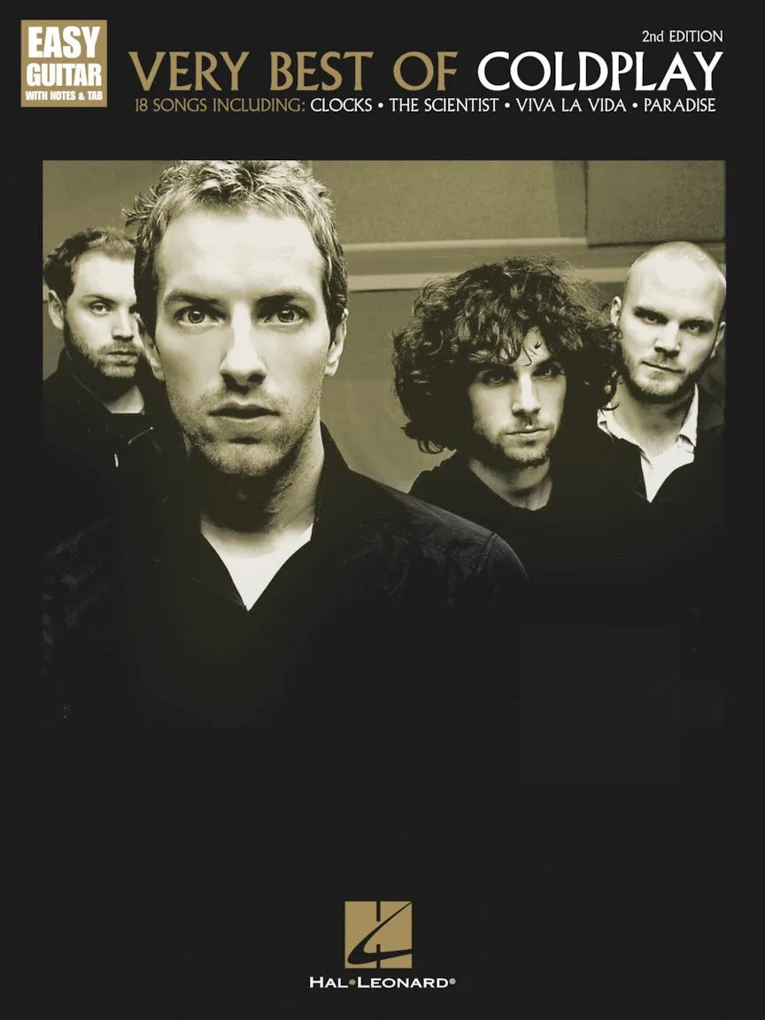 Very Best of Coldplay Easy Guitar with Notes & Tab