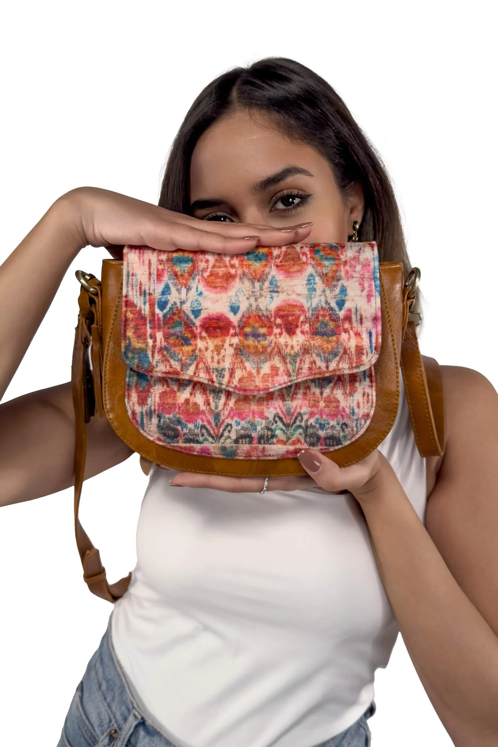 Vibrant Bloom Mia Crossbody Bag