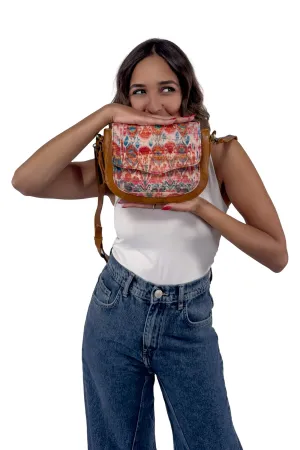 Vibrant Bloom Mia Crossbody Bag