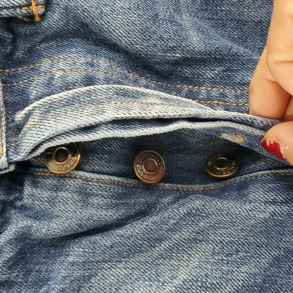 VINCE CROPPED JEANS