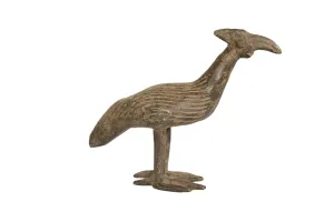 Vintage African Bronze Kori Bustard Bird