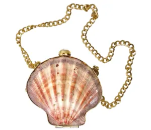 Vintage Clam Seashell Evening Bag