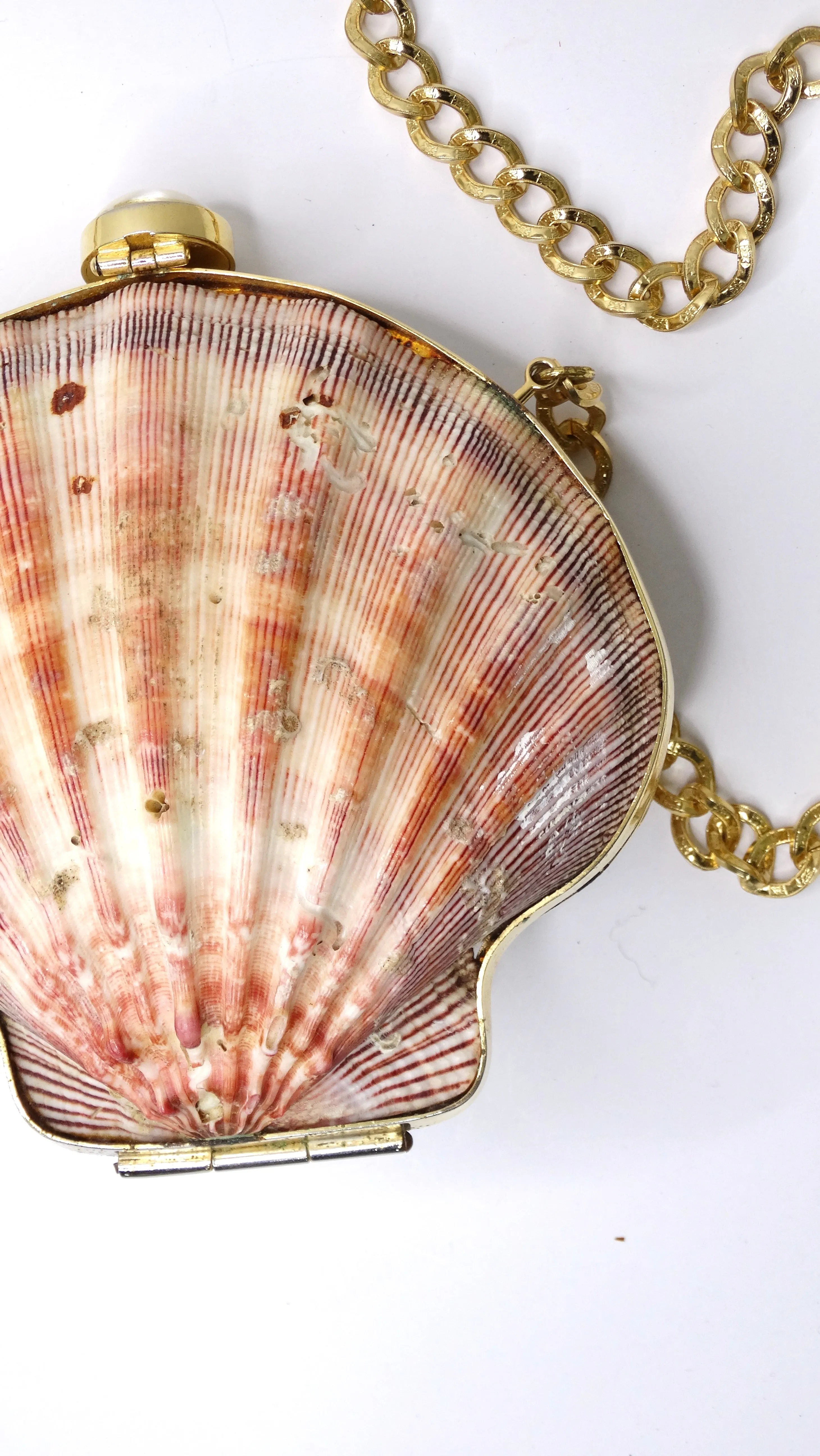 Vintage Clam Seashell Evening Bag