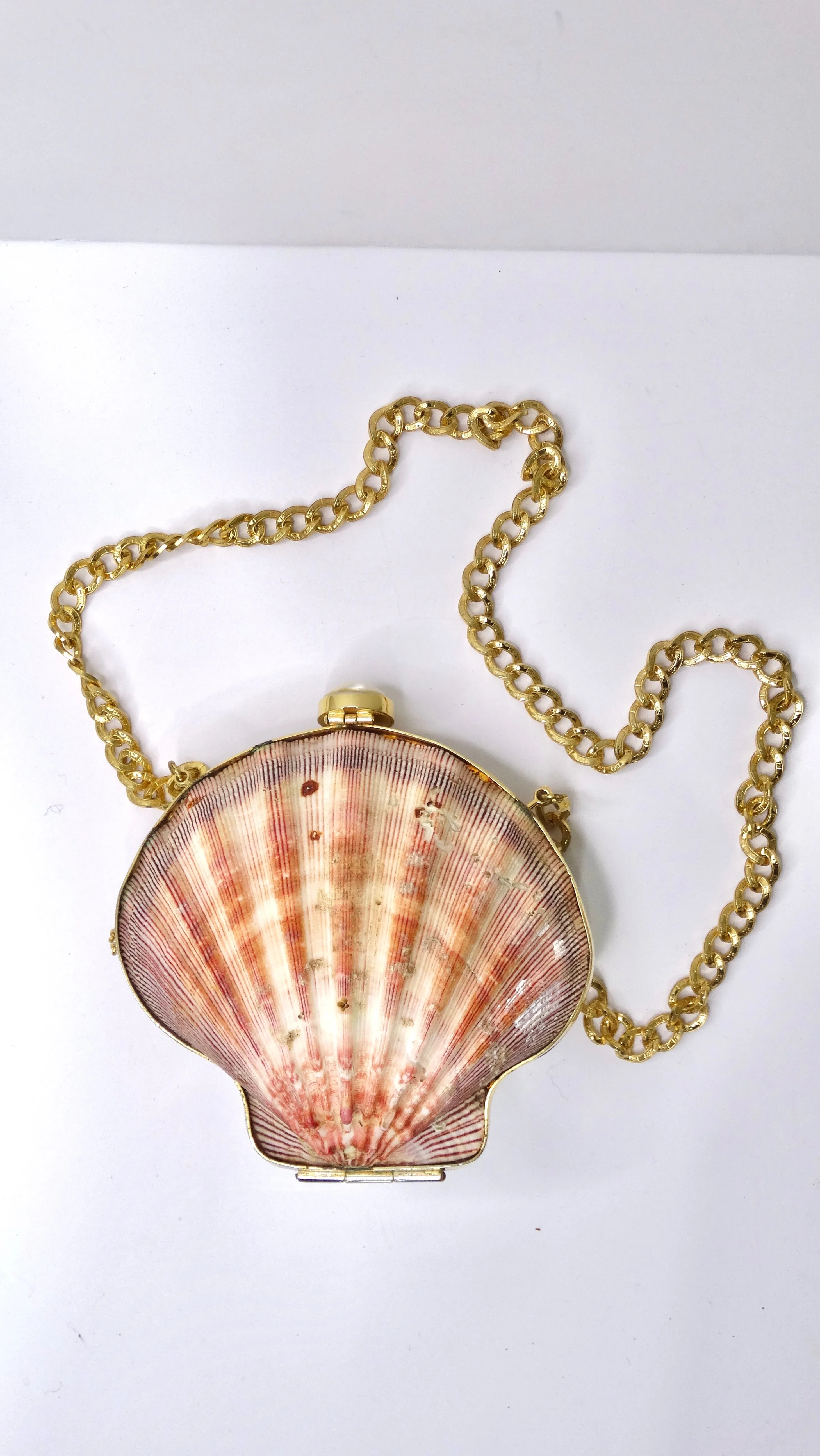 Vintage Clam Seashell Evening Bag