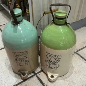 Vintage Large Apple Cider  storage