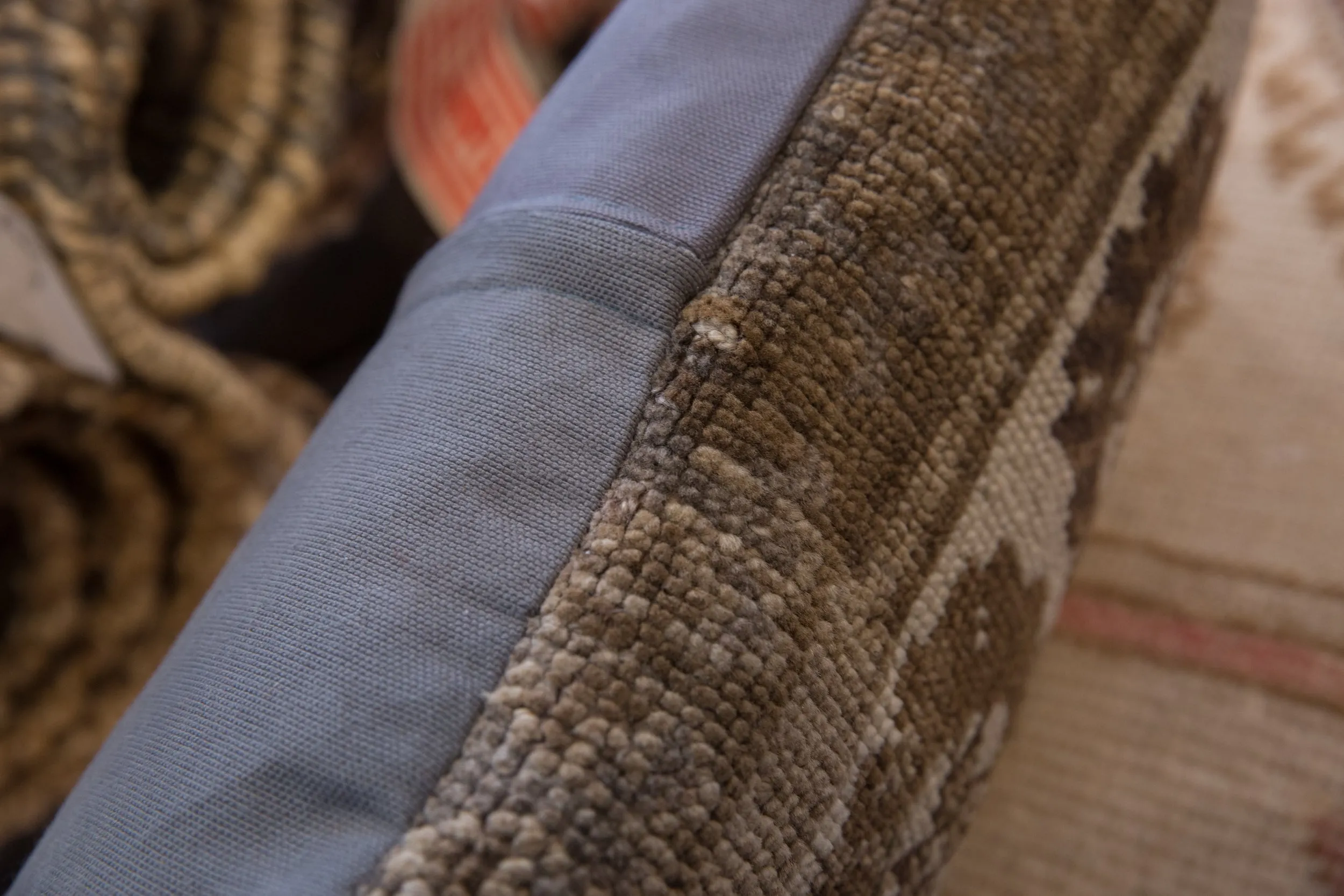Vintage Rug Fragment Pillow