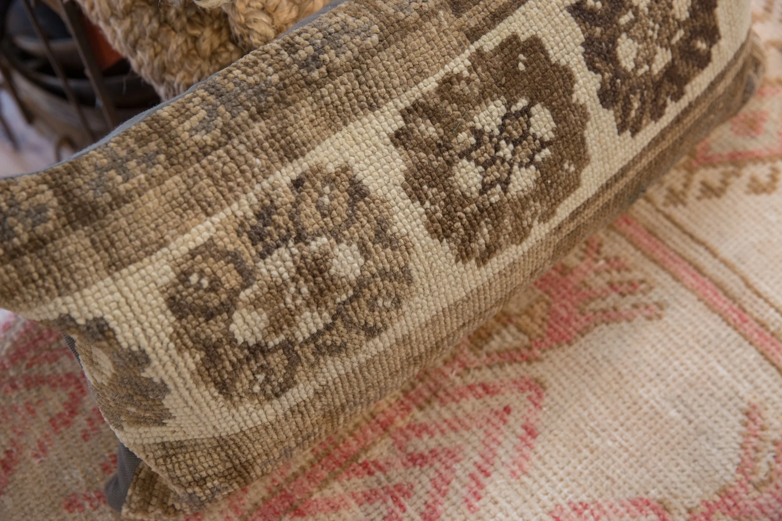 Vintage Rug Fragment Pillow