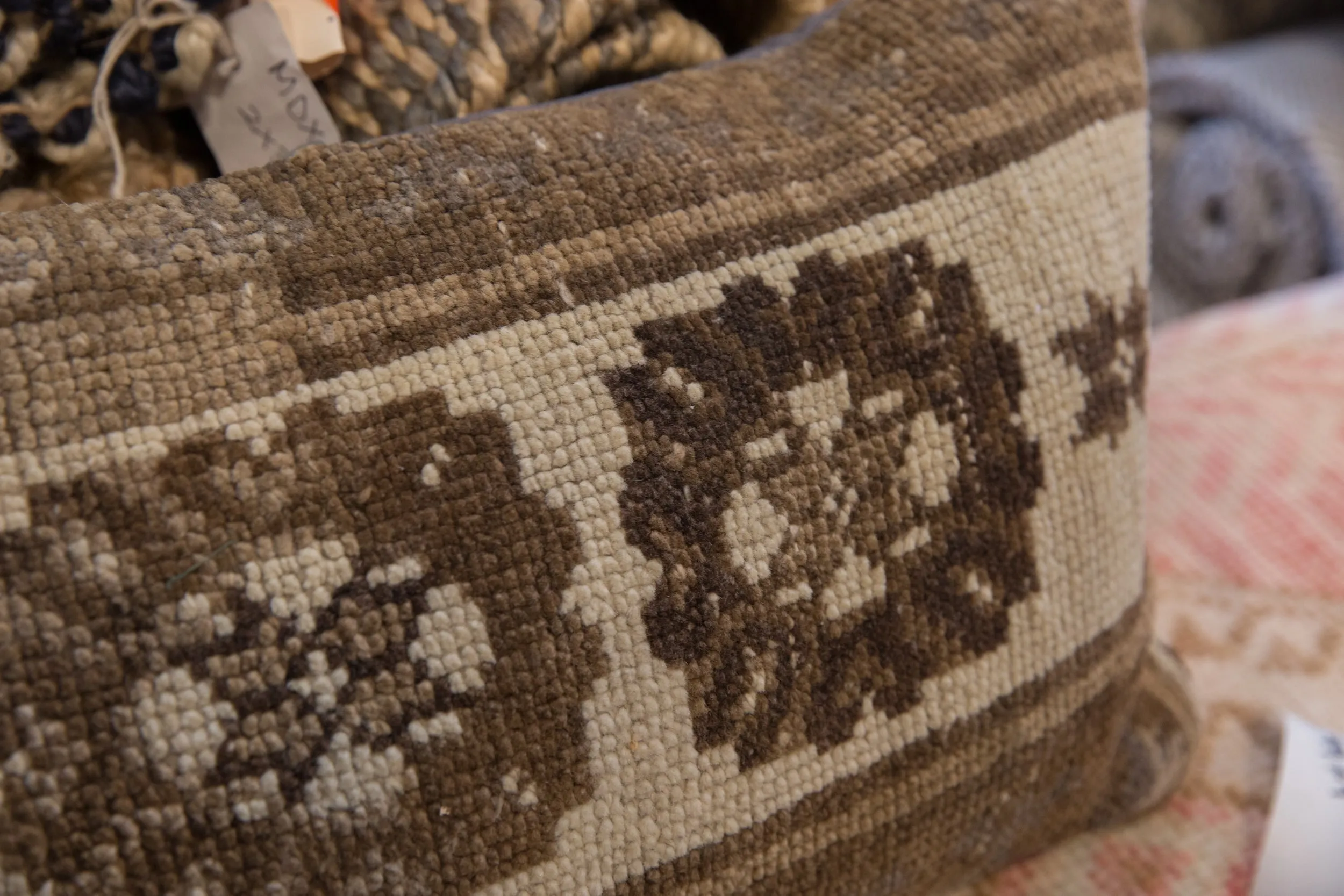 Vintage Rug Fragment Pillow