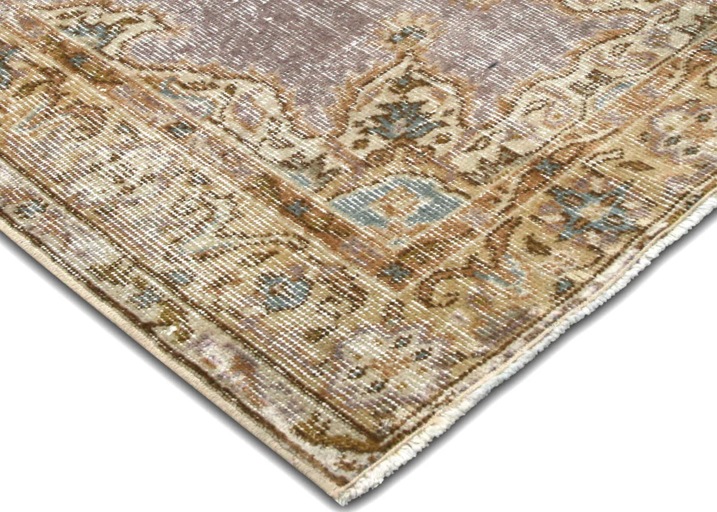 Vintage Turkish Oushak Runner - 2'9" x 9'11"