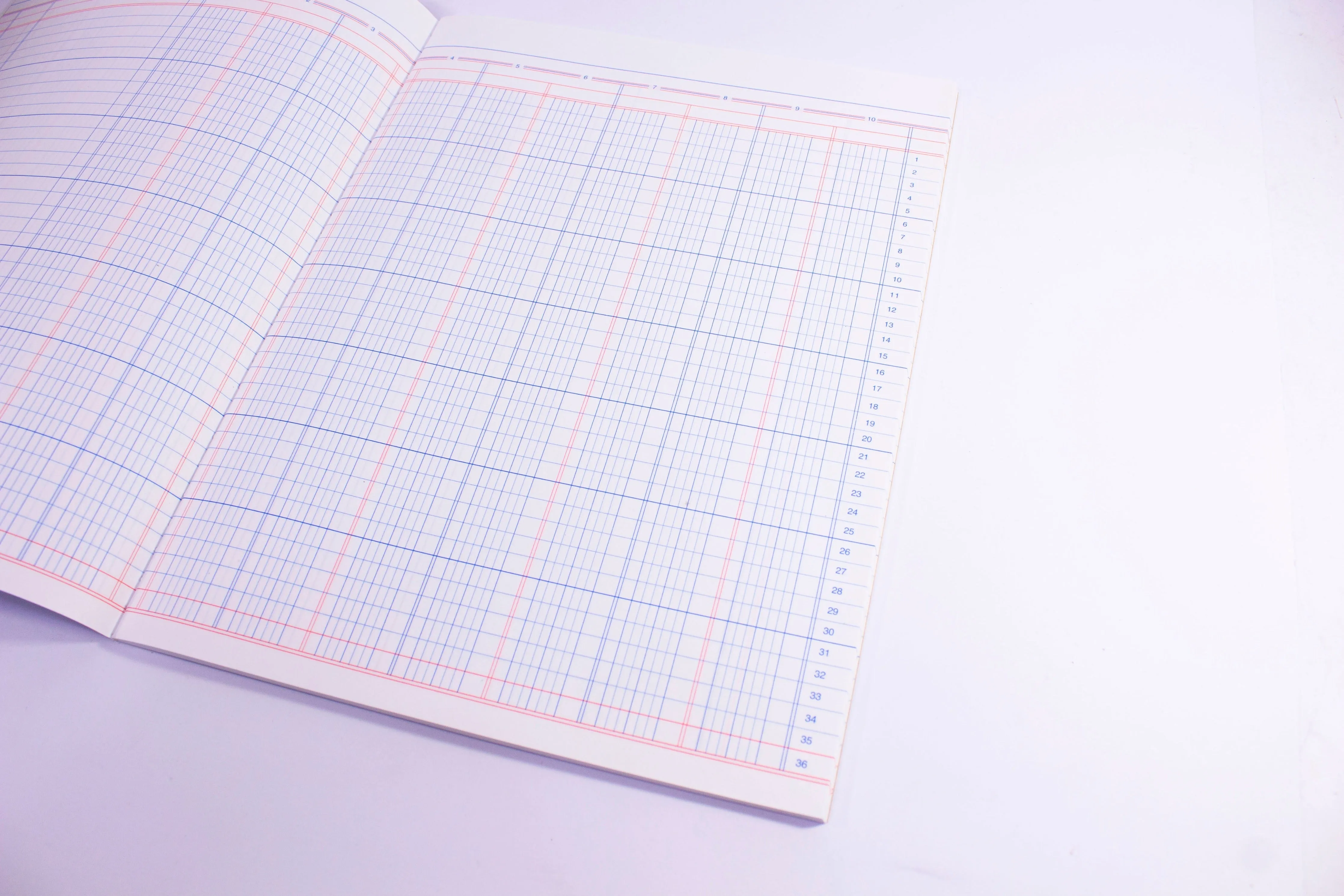 Vision Columnar Notebook | 10pcs