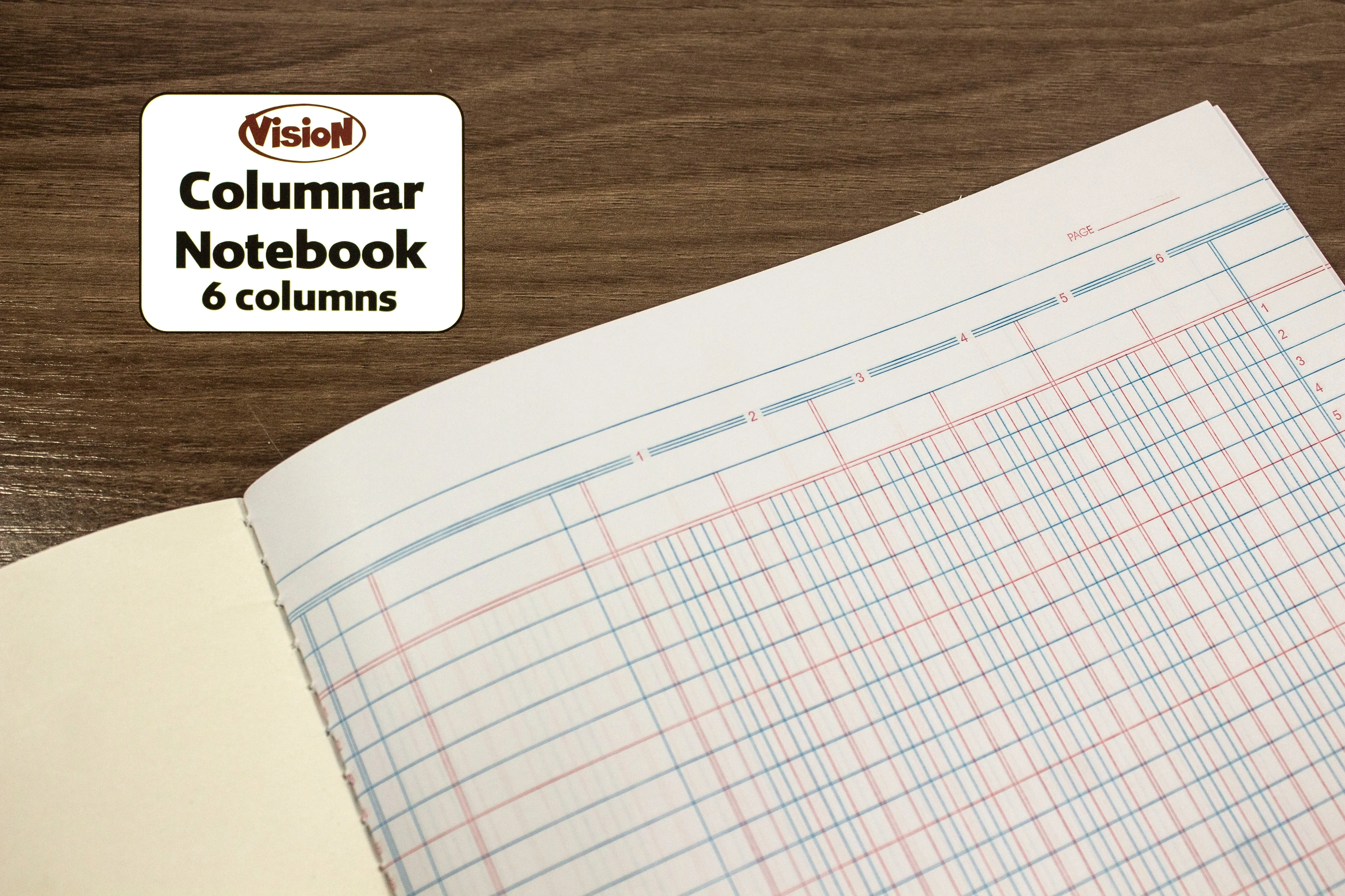 Vision Columnar Notebook | 10pcs