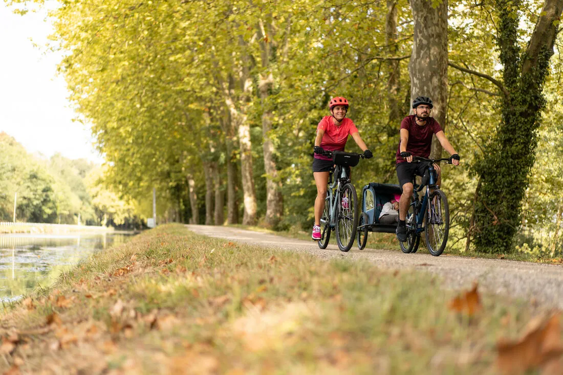 VÉLO TOUT CHEMIN RIVERSIDE 500 VERT D'EAU