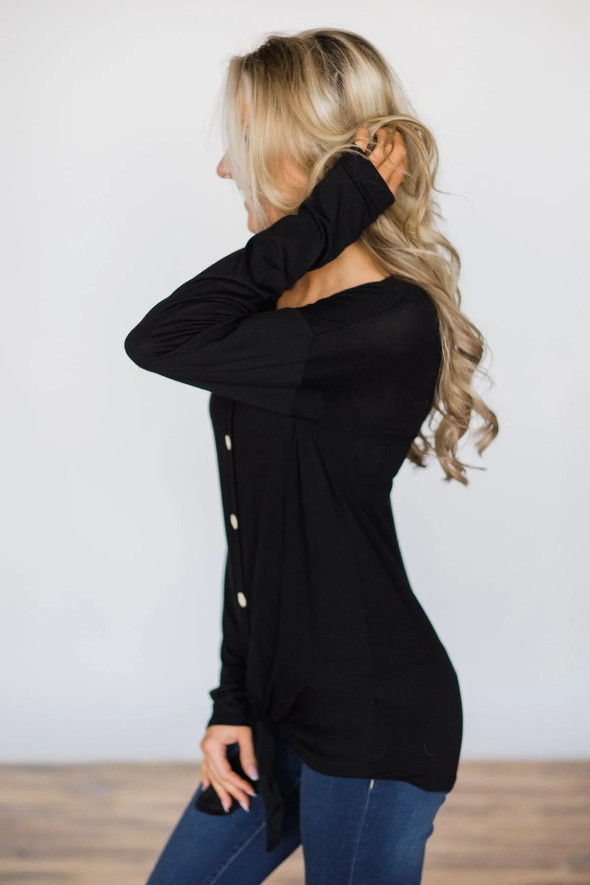 Weekend Comfort Black Top