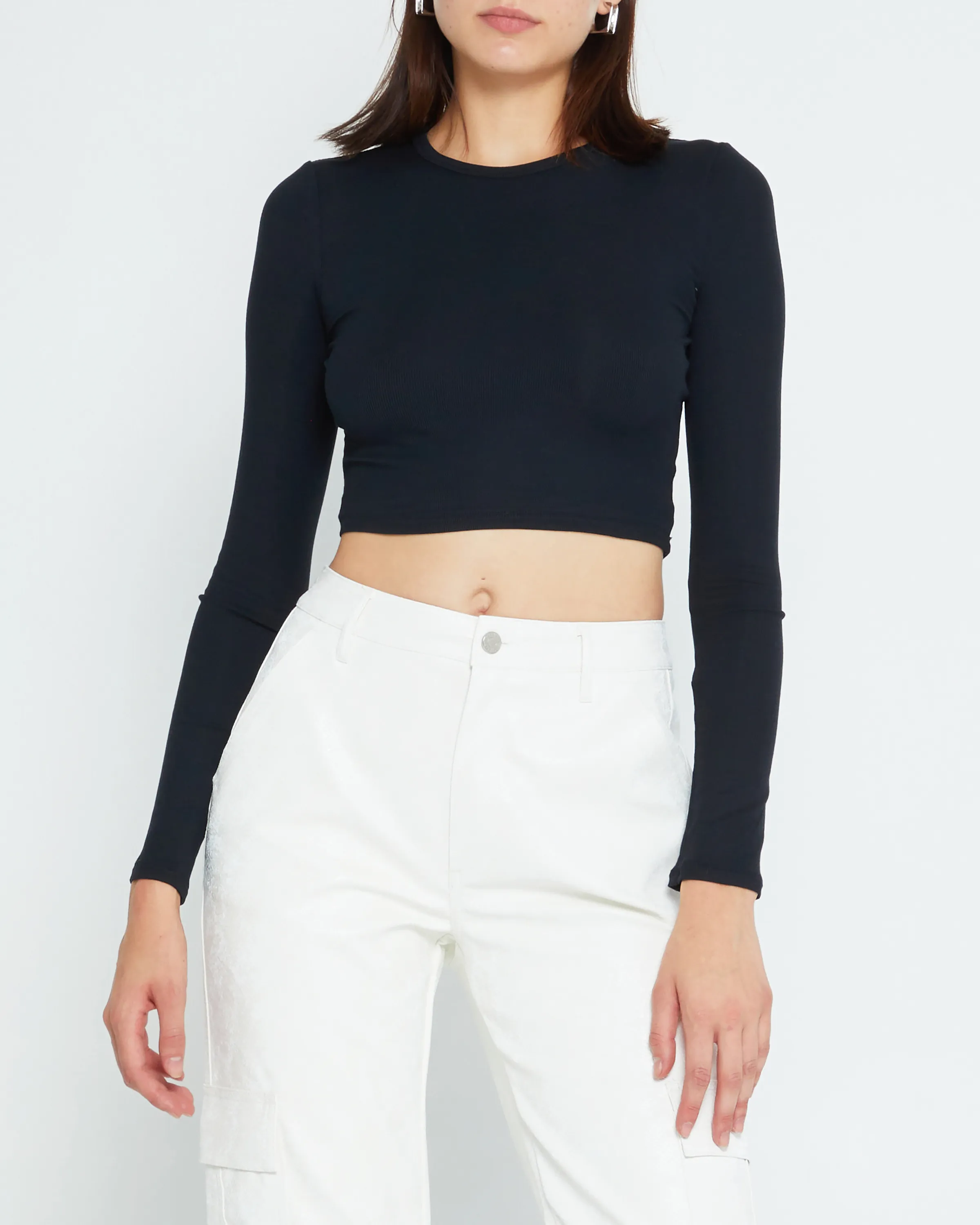 Weekend Cropped Longsleeve
