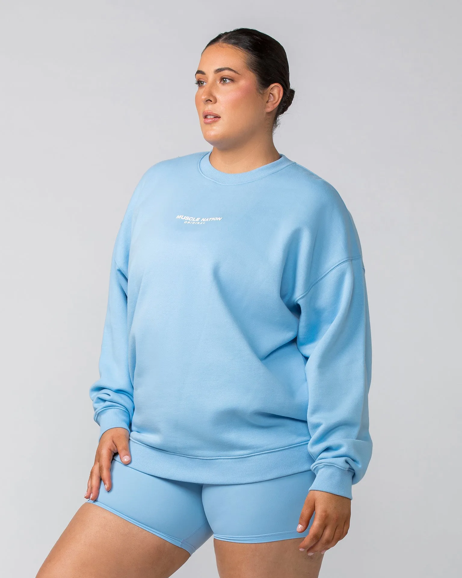 Weekend Oversized Pullover - Skyride