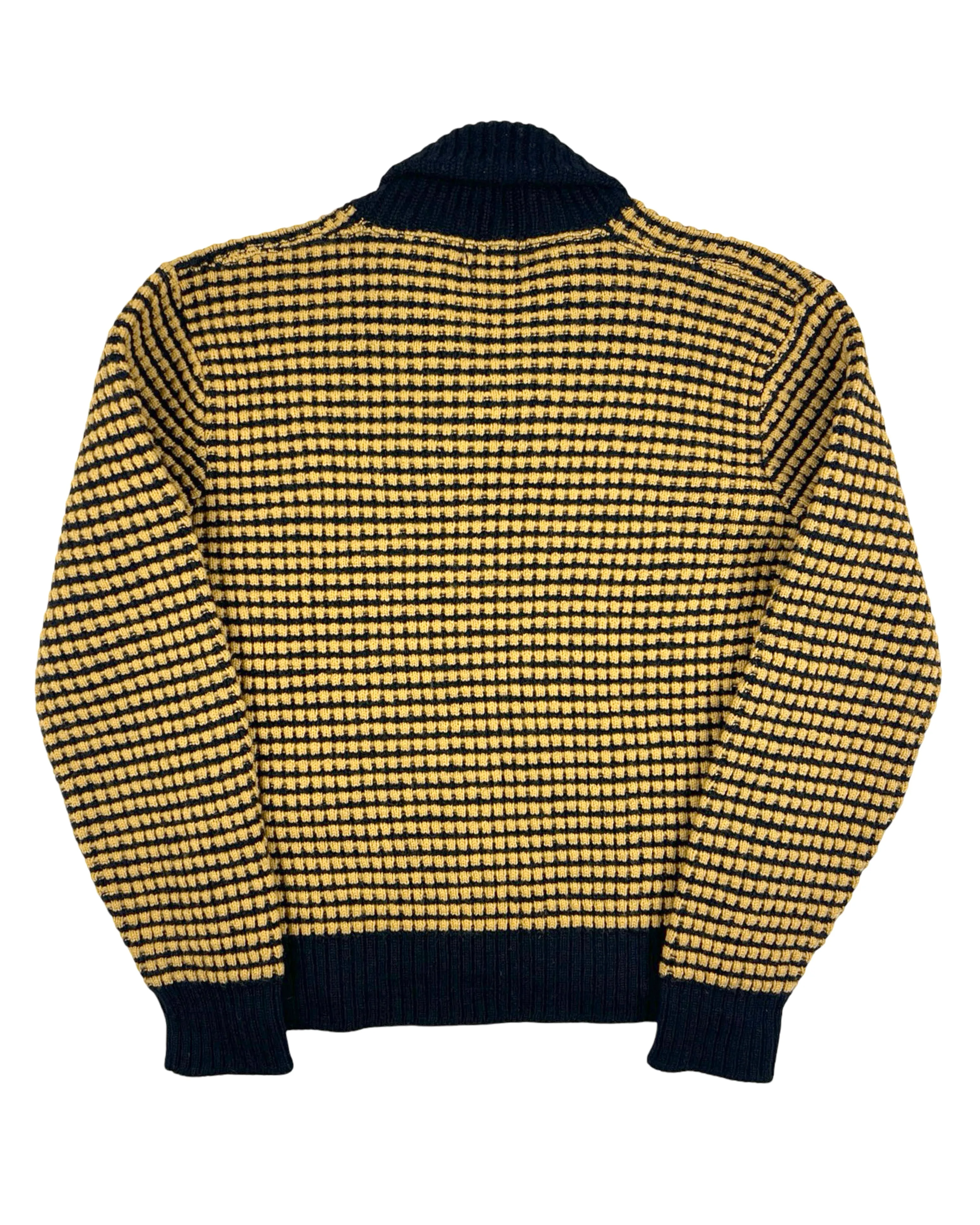 Welgrume Shawl Collar Wool Sweater