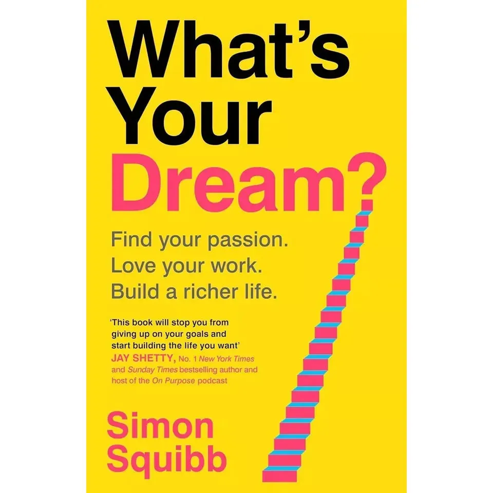 What's Your Dream?, Grit Angela Duckworth, Stop F*king Over-thinking 3 Books Set