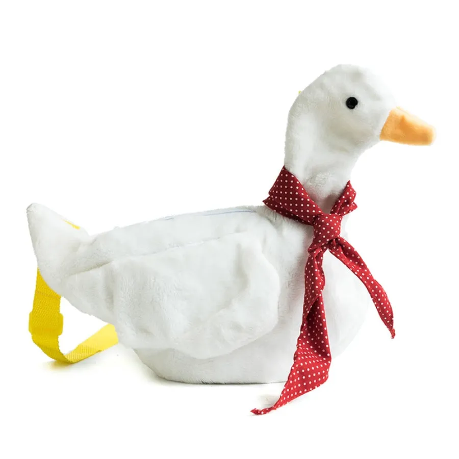 White Goose Crossbody Bag