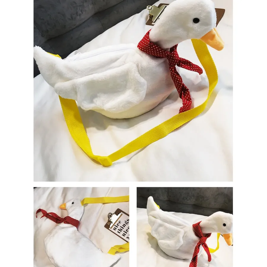 White Goose Crossbody Bag