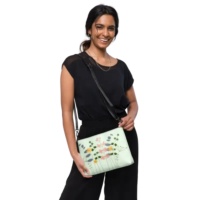 Wild Flowers Crossbody Bag Elevates your Style