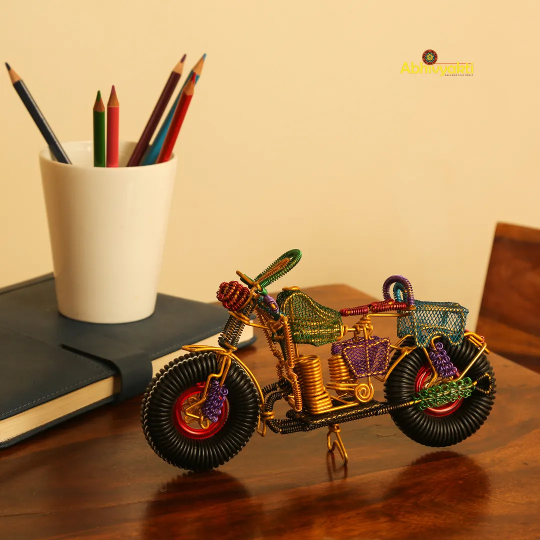 Wire Harley Davidson Bike - Handmade Motorcycle