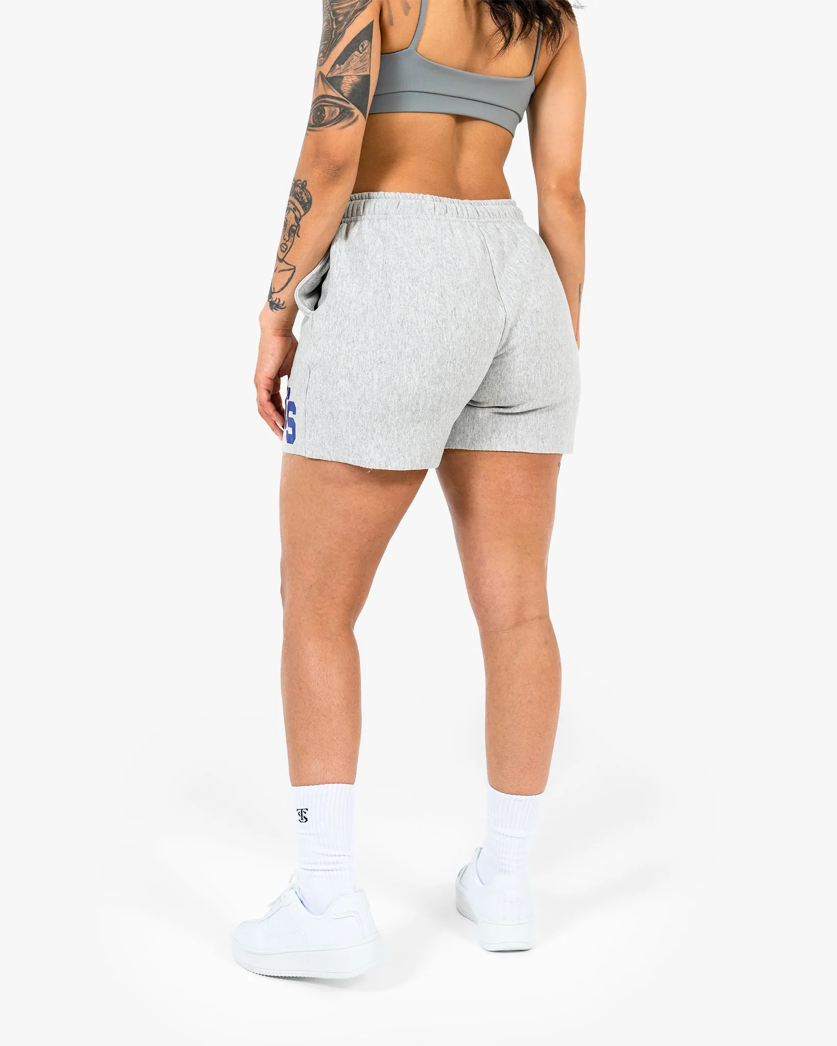 WKND Leisure Short - Heather Grey w/ Royal