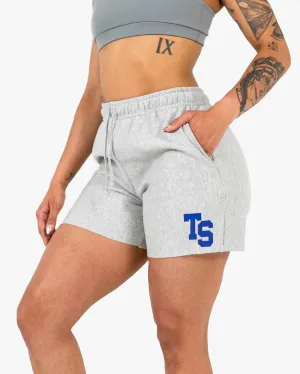 WKND Leisure Short - Heather Grey w/ Royal