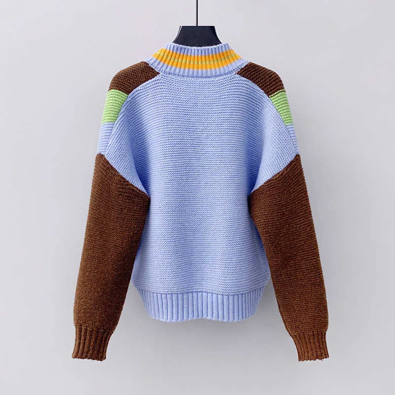 Woman Sweater Knitted Cardigan Casual