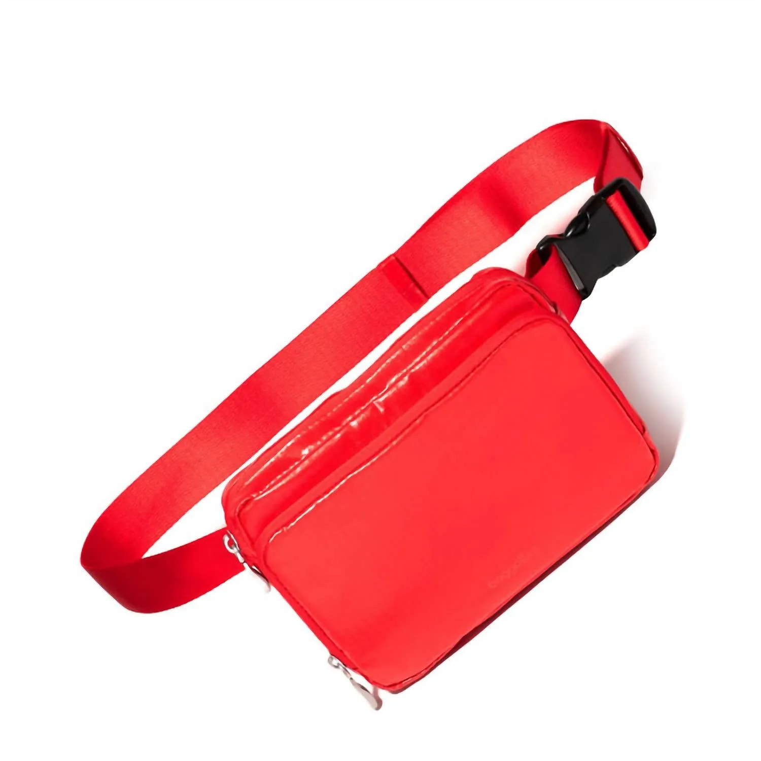 Women's Modern Belt Sling Bag In Lava Gloss Ripstop