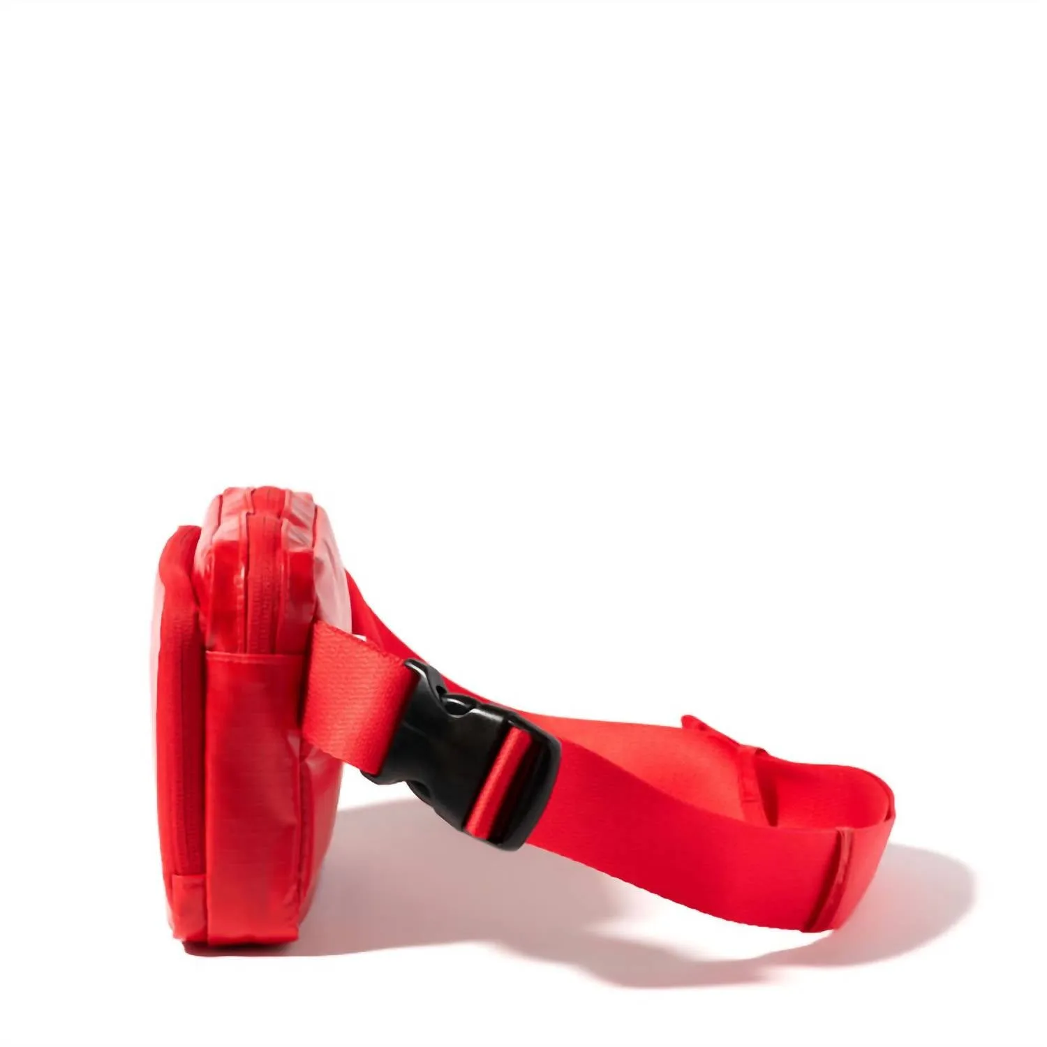 Women's Modern Belt Sling Bag In Lava Gloss Ripstop