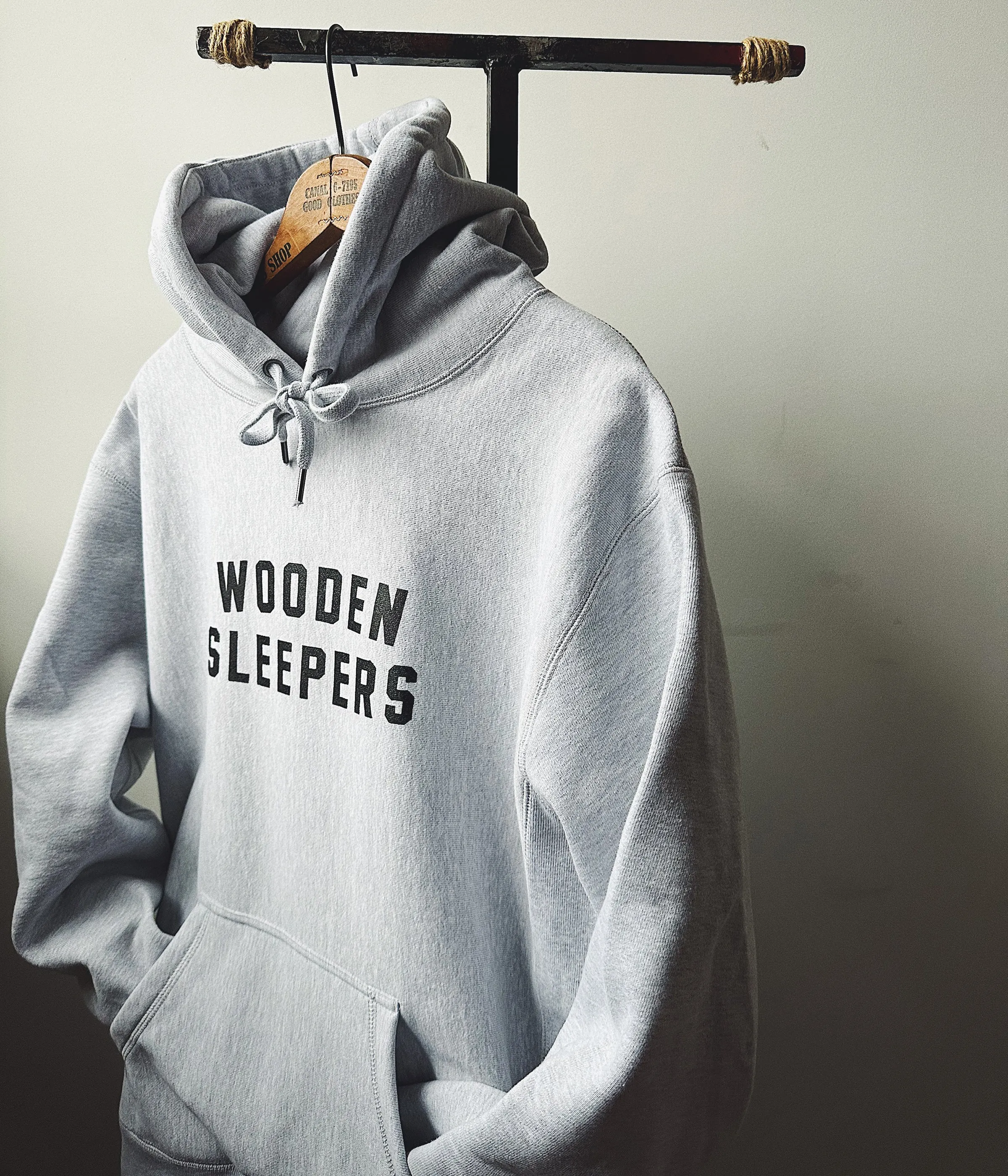 Wooden Sleepers Arc Logo Hooded Sweatshirt