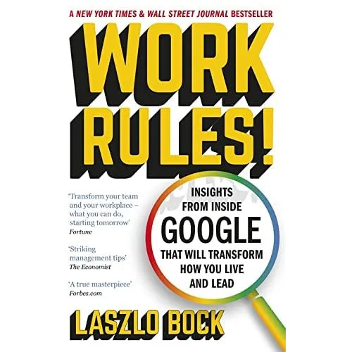 Work Rules, Fierce Leadership, The Price of Money 3 Books Collection Set