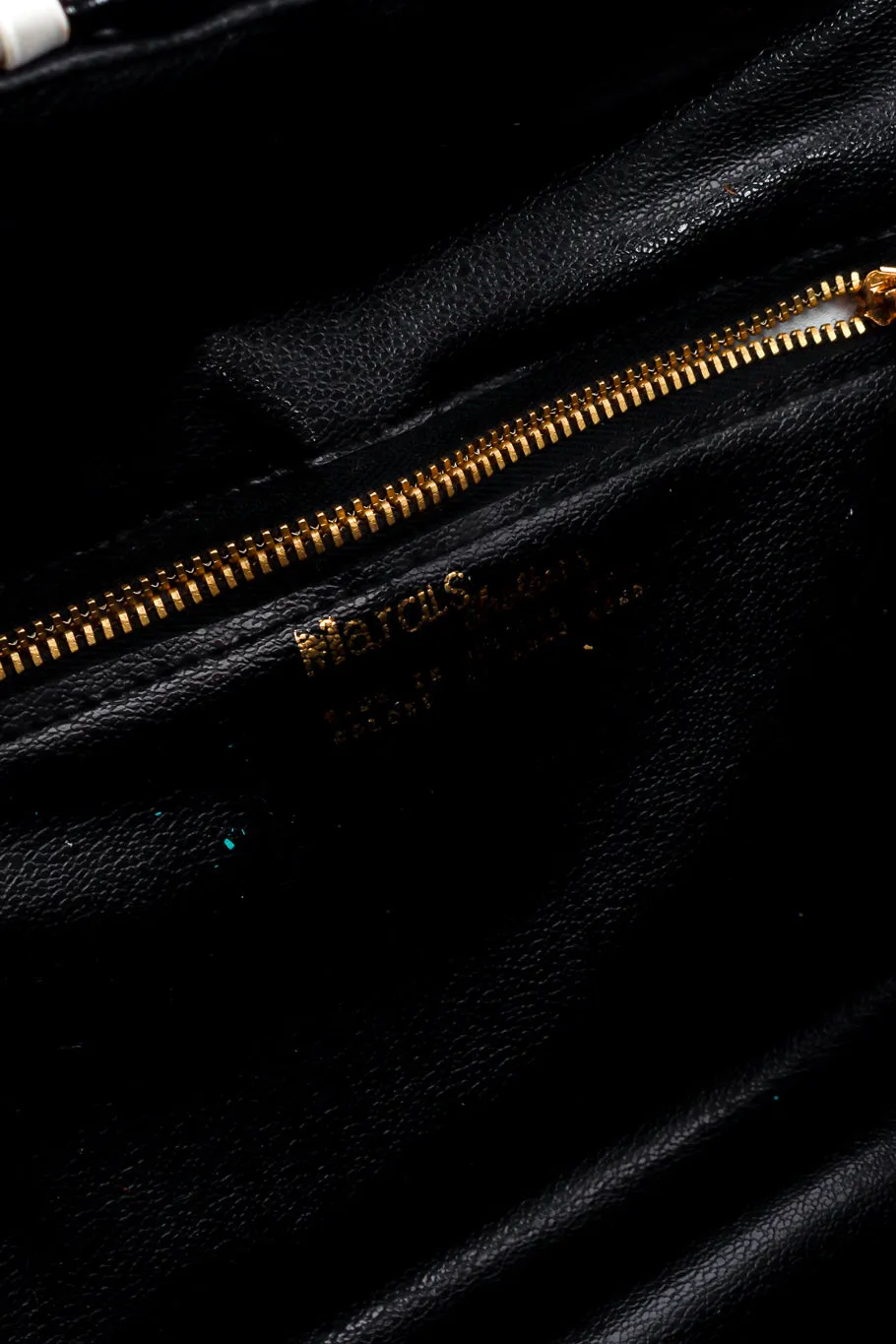 Woven Stripe Vinyl Handbag