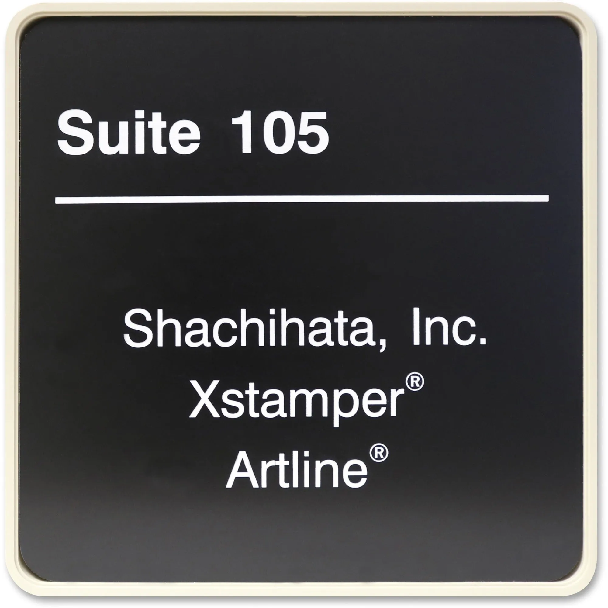Xstamper 8"x8" Designer Nameplate Set