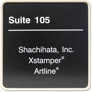 Xstamper 8"x8" Designer Nameplate Set