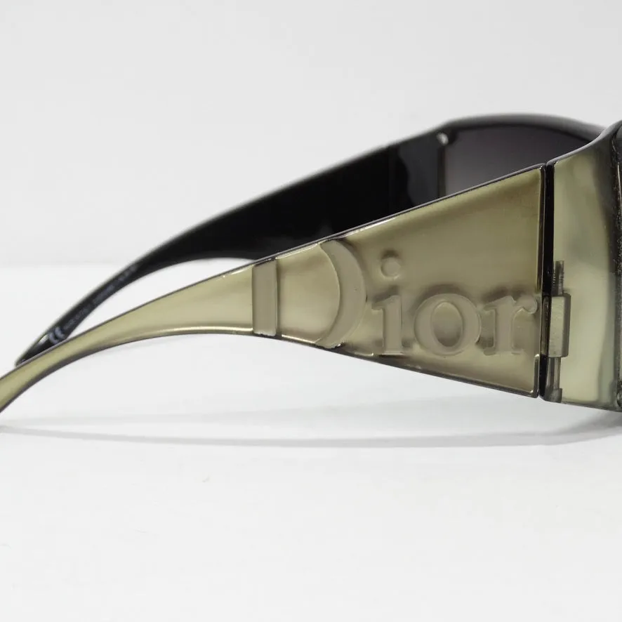 Y2K Christian Dior Overshine 2 Sunglasses Orange