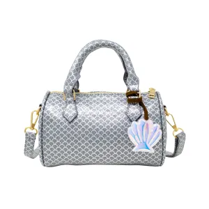 Zomi Gems Mermaid Scale Handbag - Silver